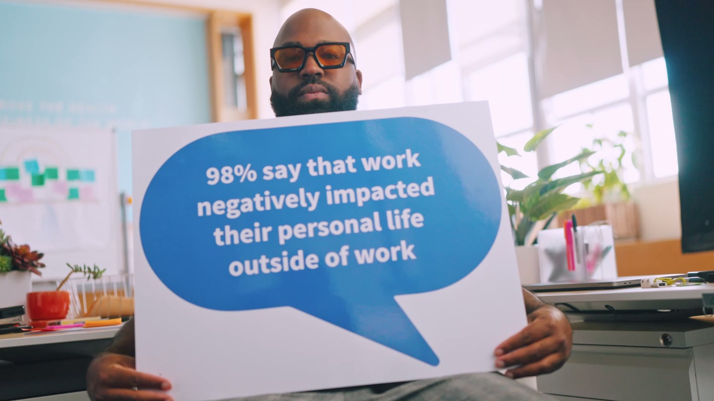 Feelings Are a Full-Time Job campaign film still