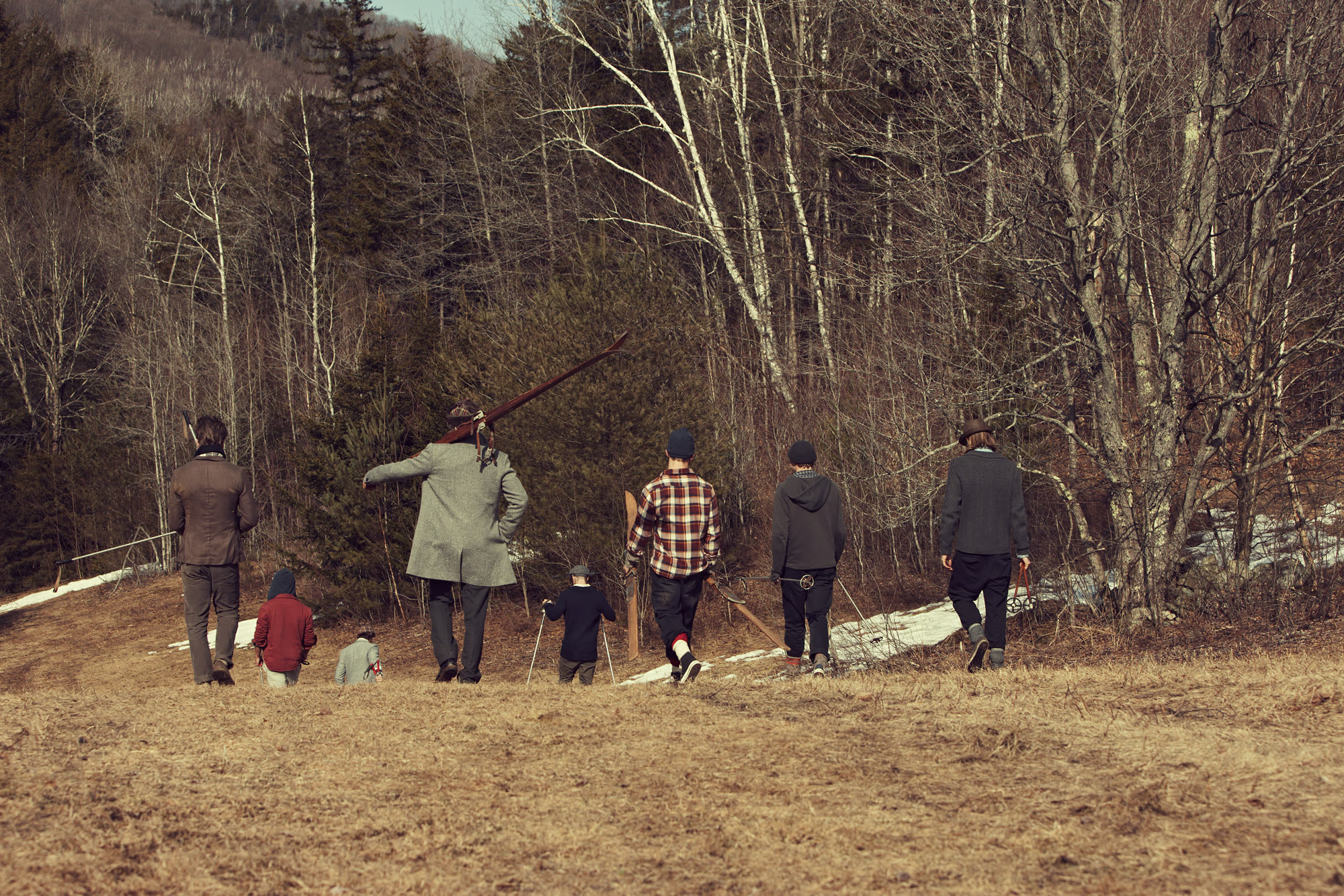 Back down the hill