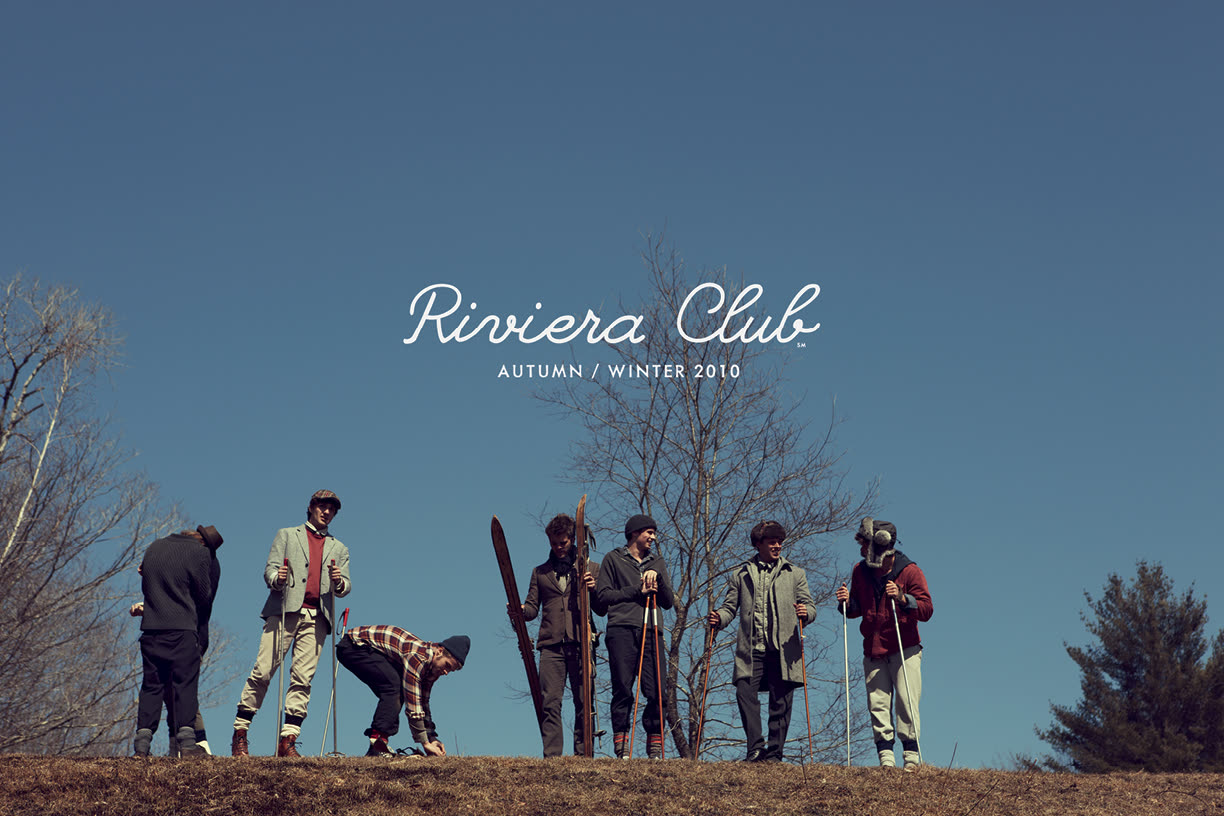 Riviera Club Dry Ski Club AW10 campaign title image